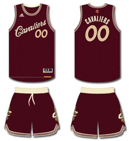 cleveland cavaliers old jerseys