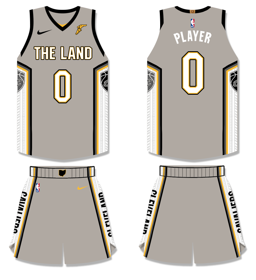 cleveland jersey design