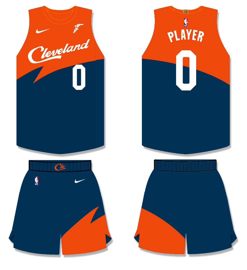 Cavs introduce new blue and orange City edition uniforms