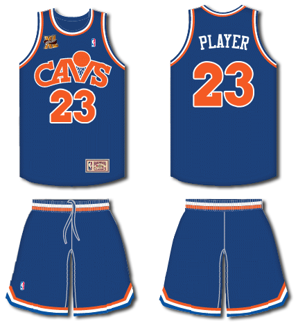 Cavaliers to wear Hardwood Classic uniforms for six games this season 