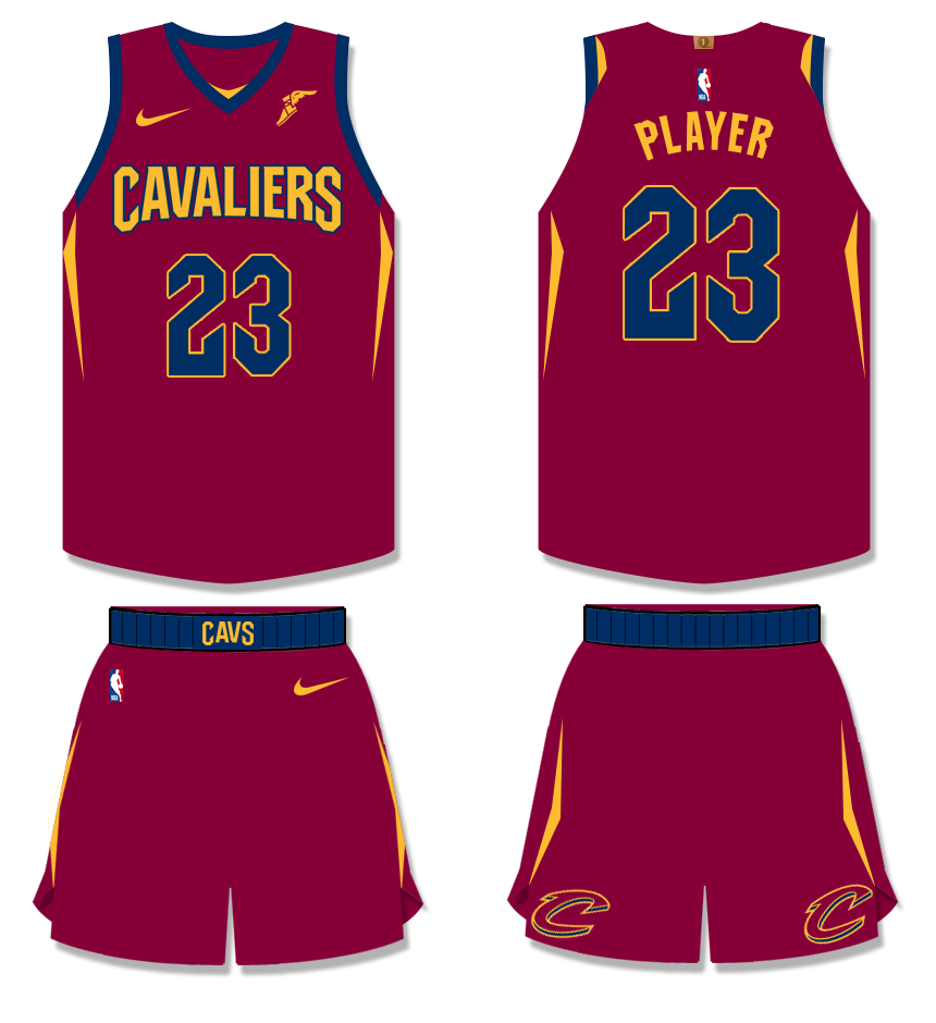 Cleveland Cavaliers Jersey History - Jersey Museum